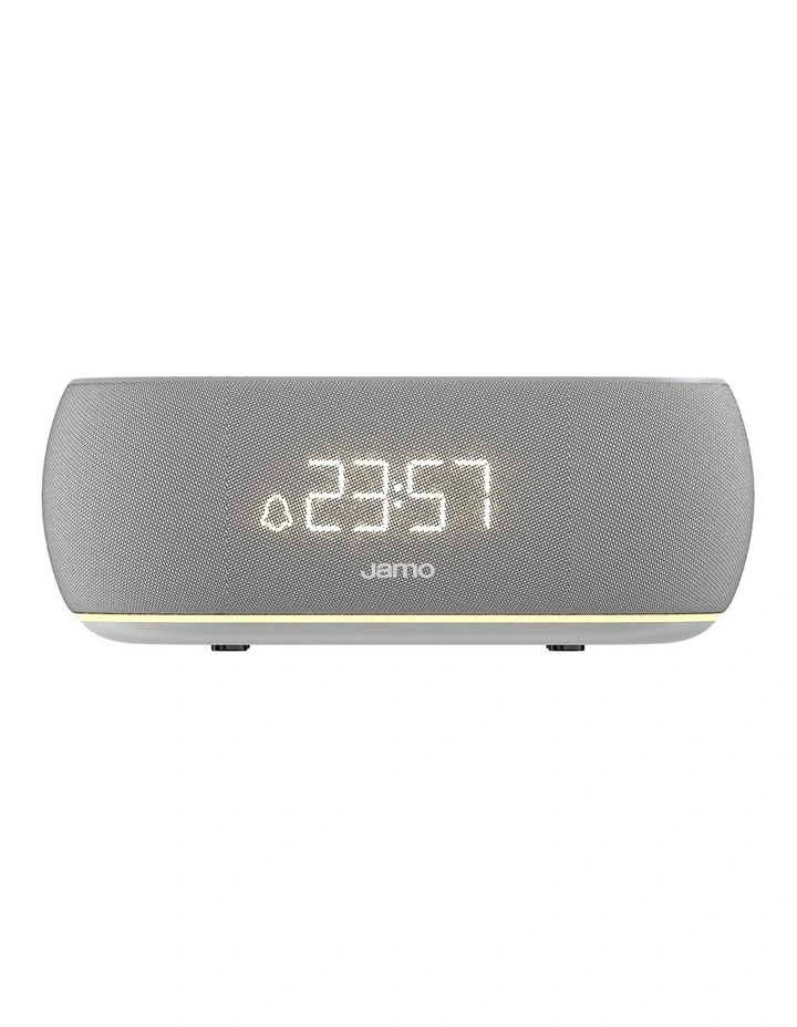 HYG Reflect Bluetooth Clock Speaker - Light Grey image 2