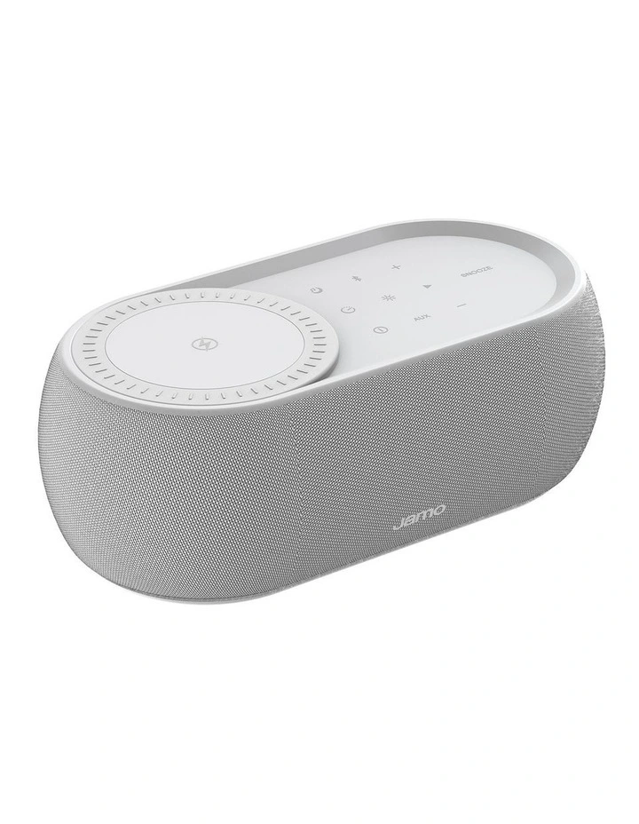 HYG Reflect Bluetooth Clock Speaker - Light Grey image 4