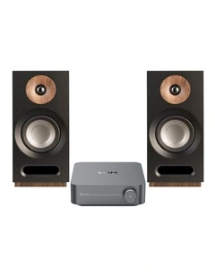 S803 Studio Speakers with WiiM Amp Stereo System