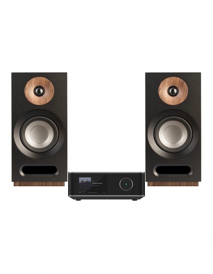 S803 Studio Speakers with WiiM Amp Ultra Stereo System image 1