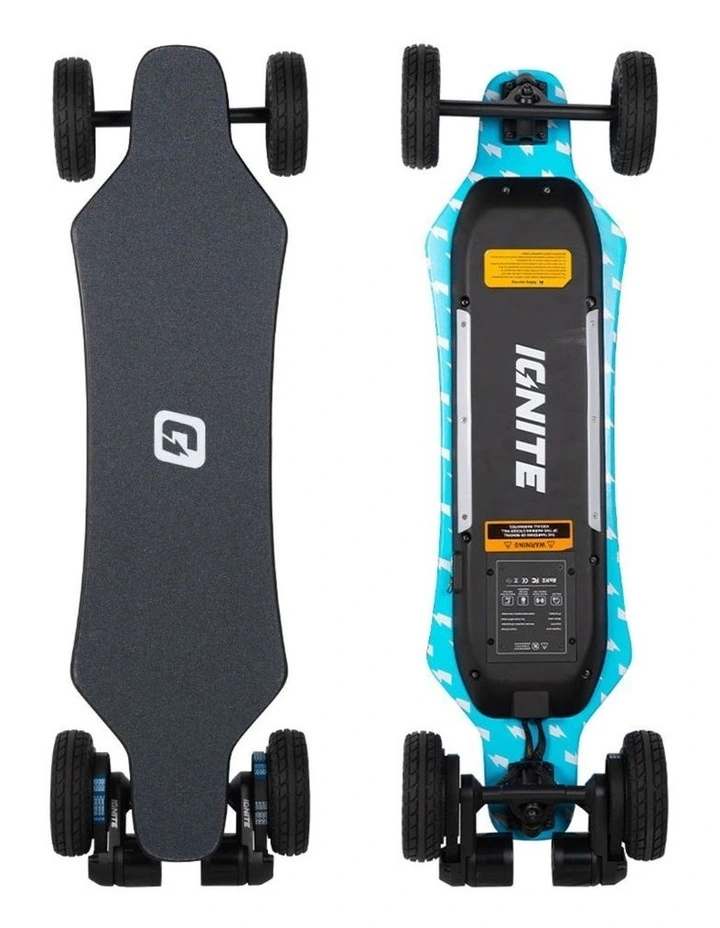 All-Terrain eSkateboard in Blue/Black image 1
