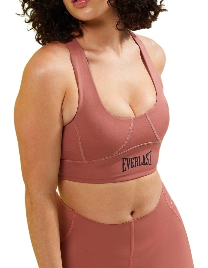 Everlast Bra Crop Top in Rust MYER