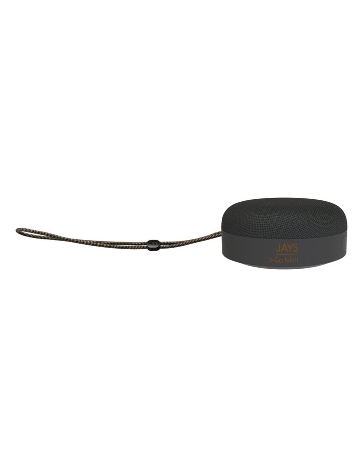 s-Go Mini Portable Bluetooth Speaker in Black image 2
