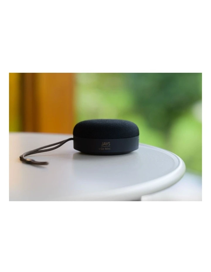 s-Go Mini Portable Bluetooth Speaker in Black image 5