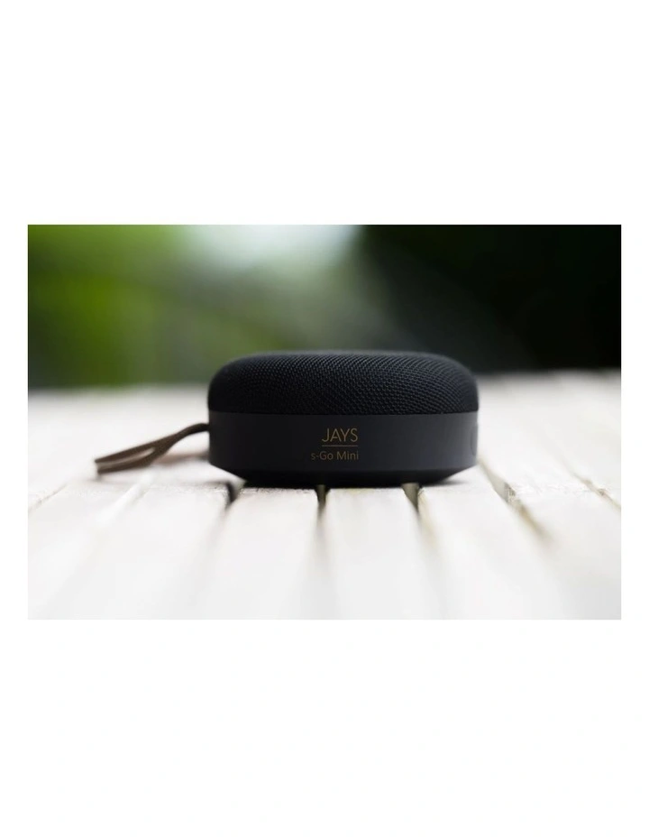 s-Go Mini Portable Bluetooth Speaker in Black image 6
