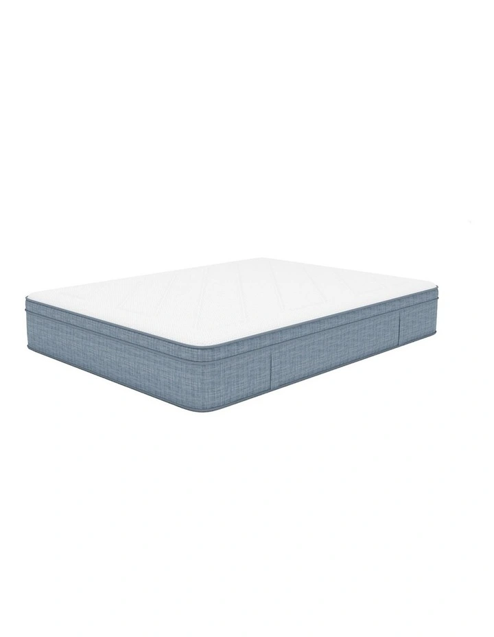 Classic Comfort Mattress Double Bed in White image 4