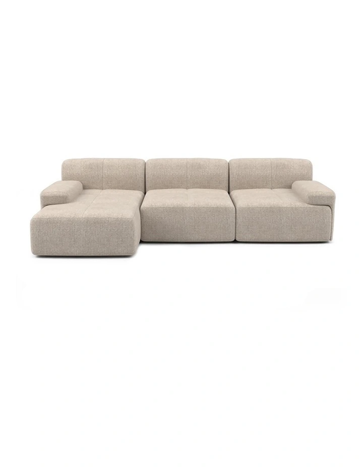 Everyday Sofa 4 Seater with Chaise in Oatmeal image 2