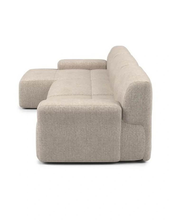 Everyday Sofa 4 Seater with Chaise in Oatmeal image 3