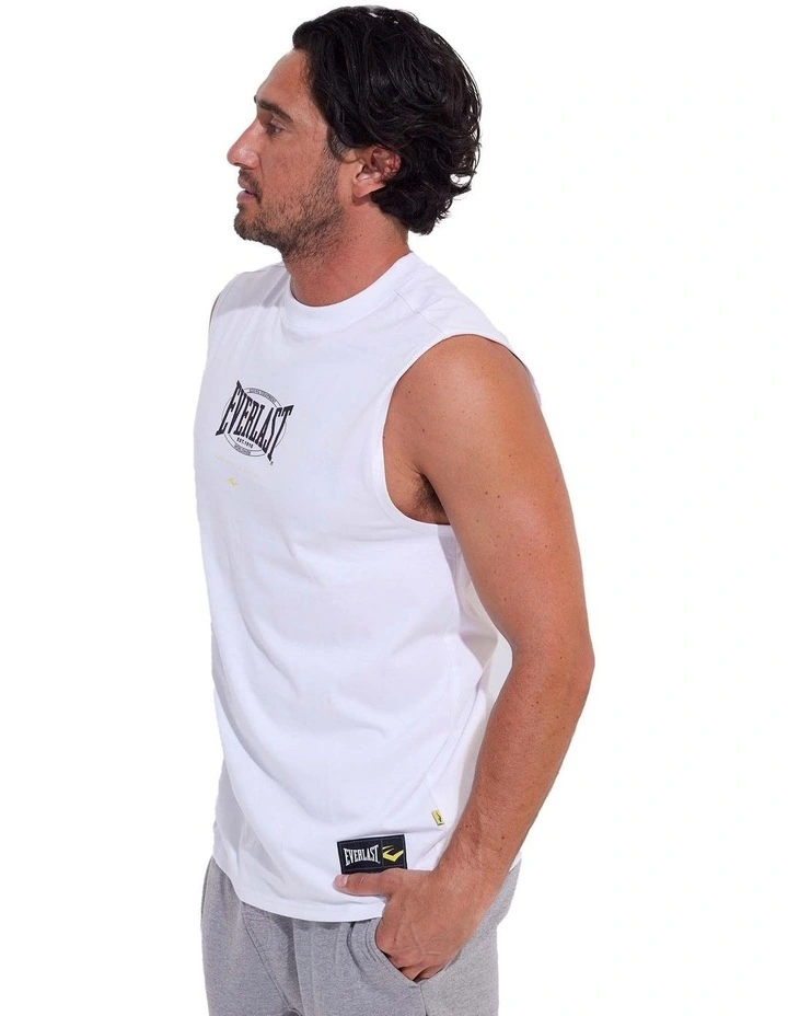 Jersey Muscle Tee 1910 in Optic White image 4