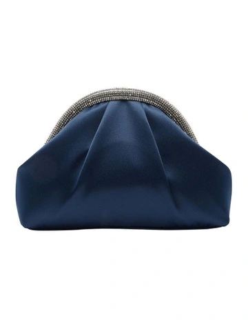 Jane Bag in Navy Satin