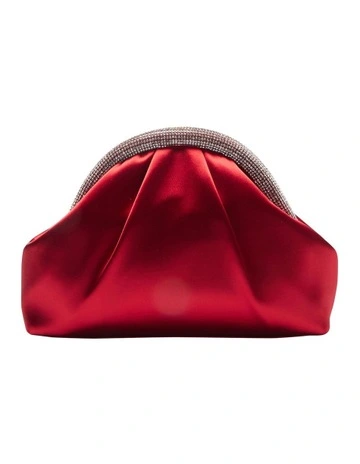 Jane Bag in Red Rouge Satin