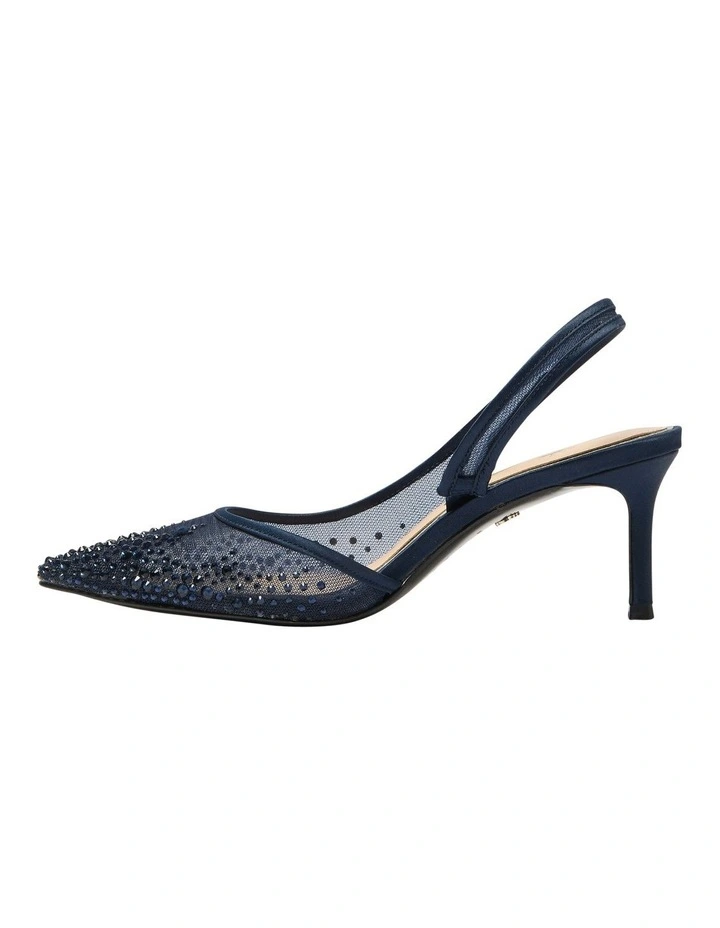 Nazaria Heeled Shoes in Navy image 3