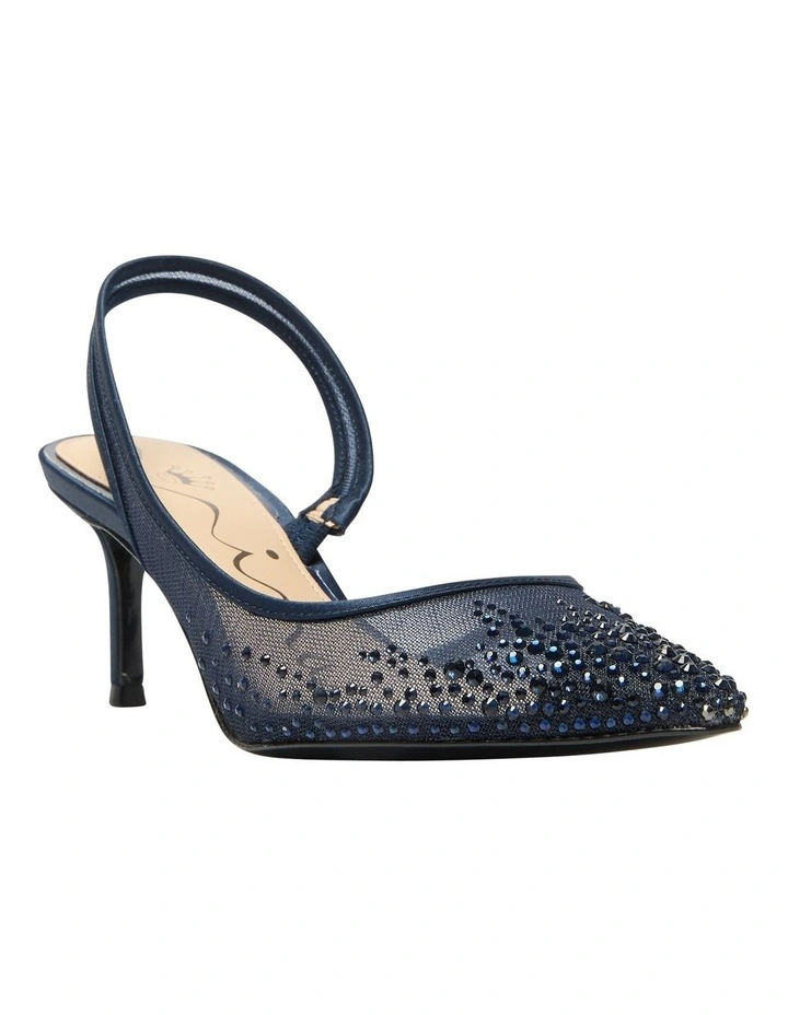 Nazaria Heeled Shoes in Navy image 5