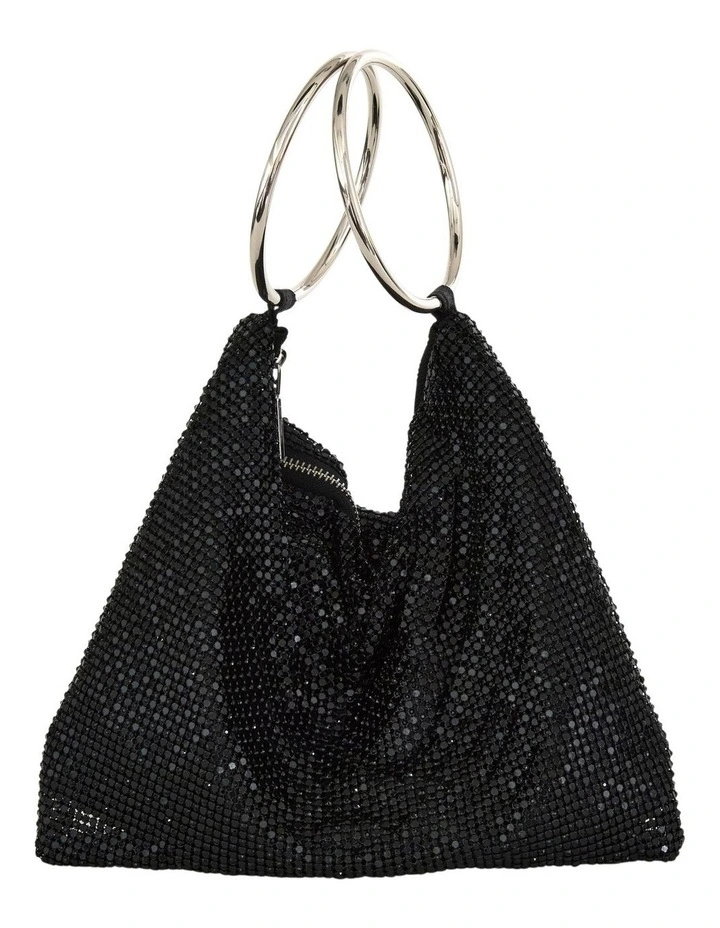 Lia Bag in Black/Black Mesh image 1