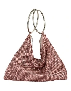 Lia Bag in Pink Mesh