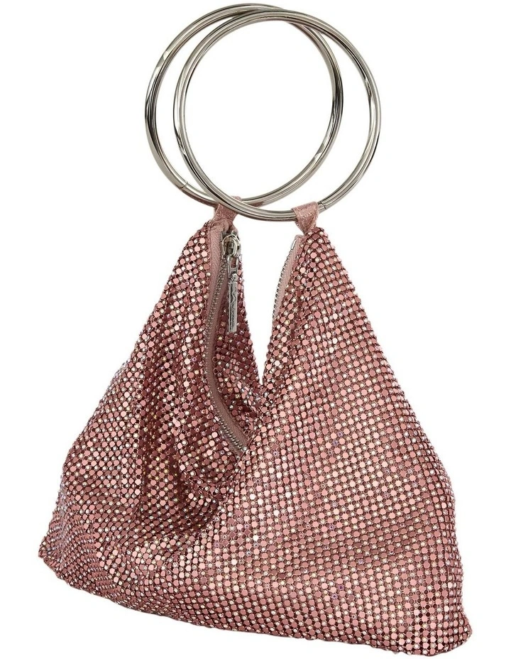 Lia Bag in Pink Mesh image 2