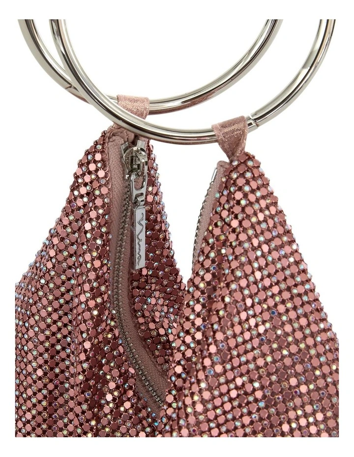 Lia Bag in Pink Mesh image 3