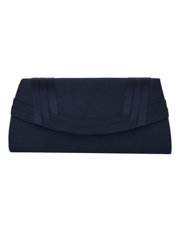 Navy Satin Pleat colour