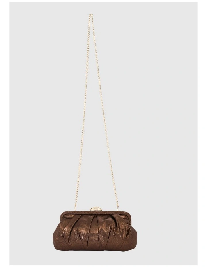 Concord Bag in Bronze Satin image 2