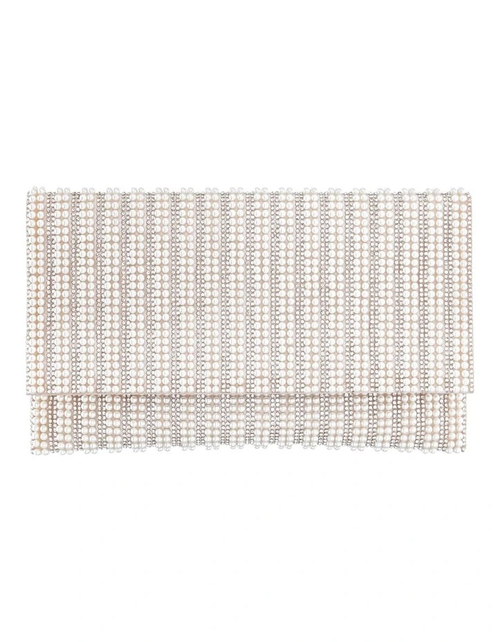 Kimora Pearl Bag in White image 1
