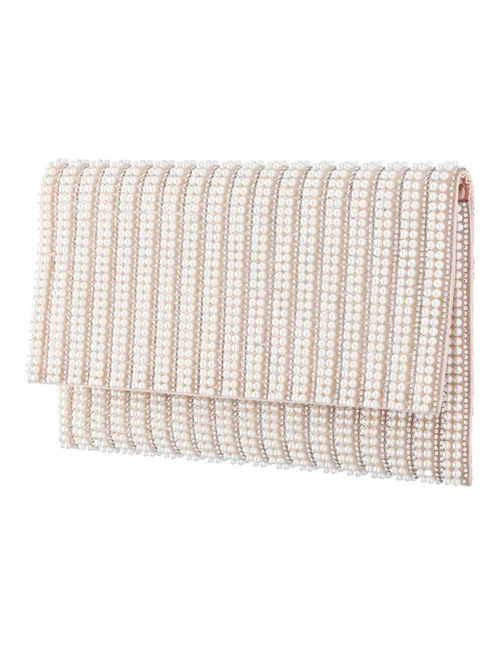 Kimora Pearl Bag in White image 2