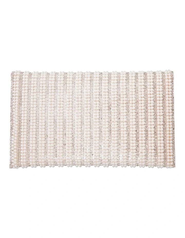 Kimora Pearl Bag in White image 3