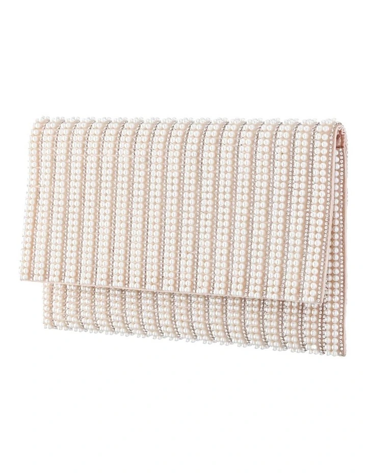 Kimora Pearl Bag in White image 5