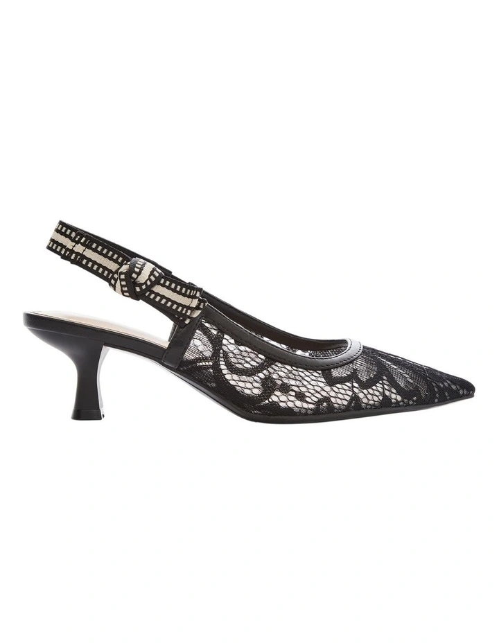 Olivia Heeled Shoes in Black image 1
