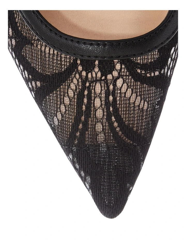 Olivia Heeled Shoes in Black image 5