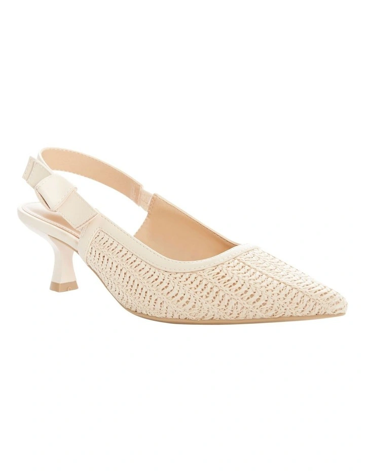 Olivia Heeled Shoes in Natural image 2