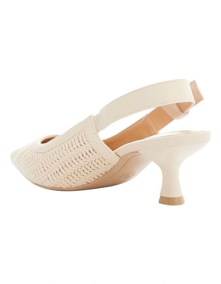 Olivia Heeled Shoes in Natural image 3