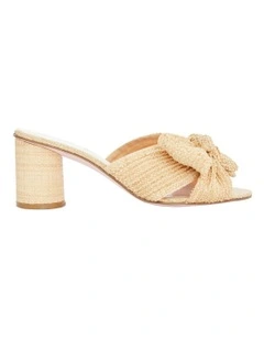 Surge Sandals in Natural Raffia