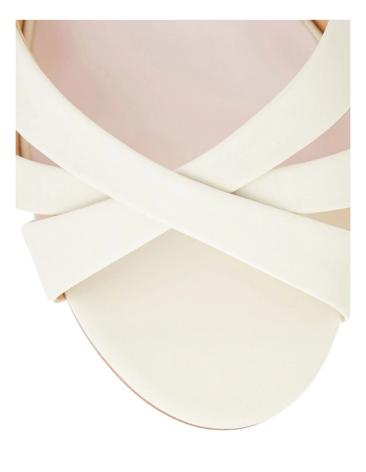 Audrey Sandals in Bone Leather image 4