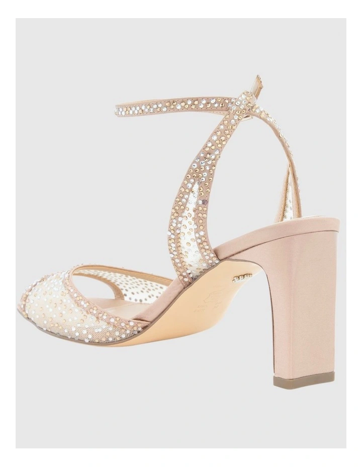 Agnus Sandals in Honey Shimmer Mesh image 3