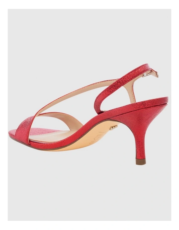Bubbles Sandals in Red Rouge Stellar Glow image 3