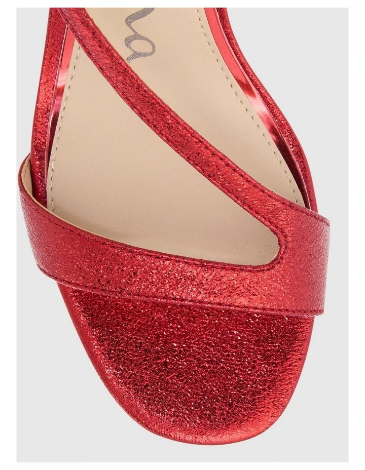 Bubbles Sandals in Red Rouge Stellar Glow image 4