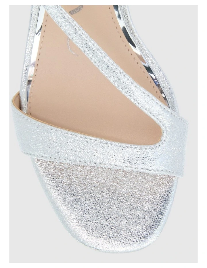 Bubbles Sandals in Silver Stellar Glow image 4