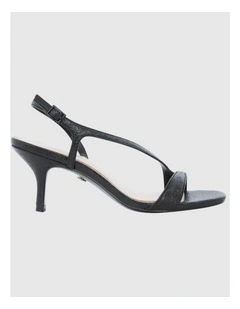 Bubbles Sandals in Black Stellar Glow