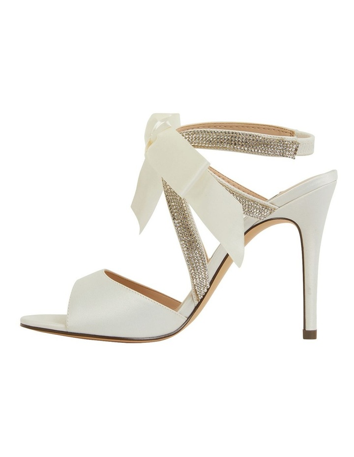 NINA Claudia Ivory Satin Sandals | MYER