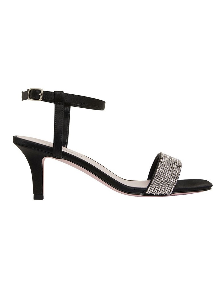 Black Three Strap Heels | Shop Online 
