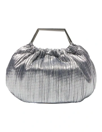 Allison Bag in Dark Silver Pleat