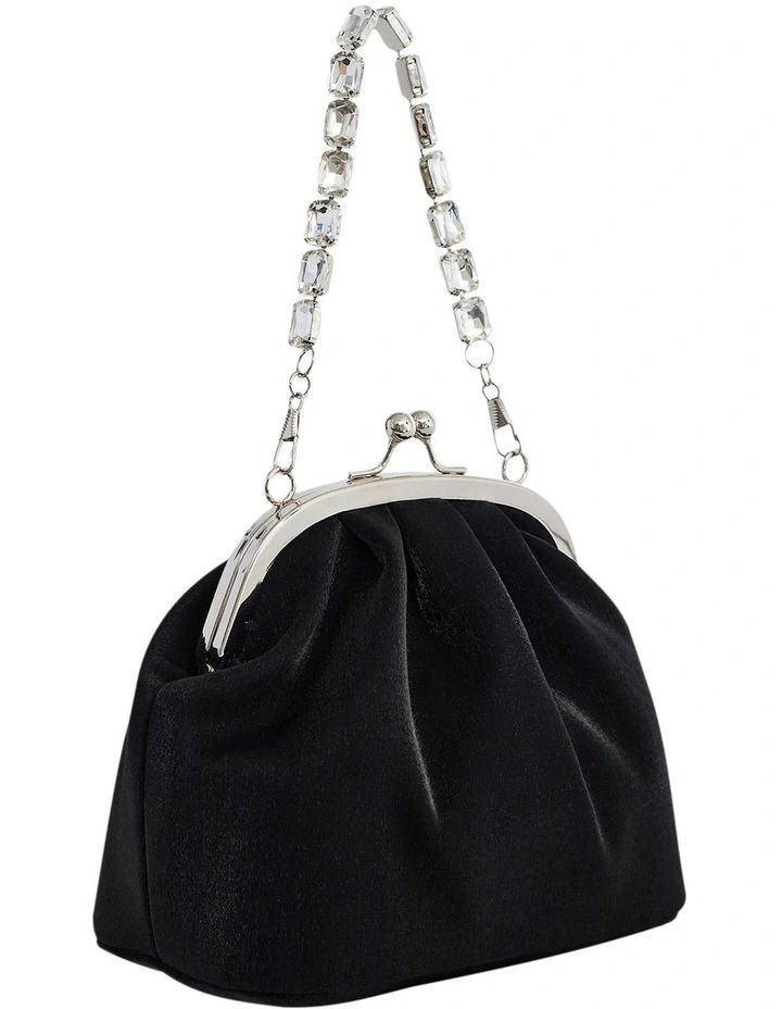 Elsbeth Bags in Black Metallic Shine image 2