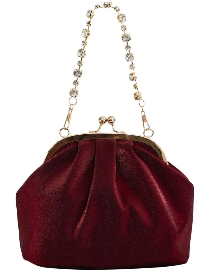 Elsbeth Bags in Bordeaux Metallic Shine image 1