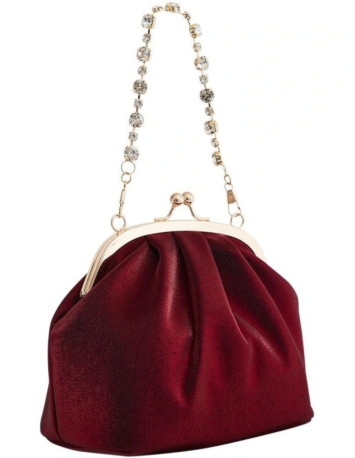 Elsbeth Bags in Bordeaux Metallic Shine image 2