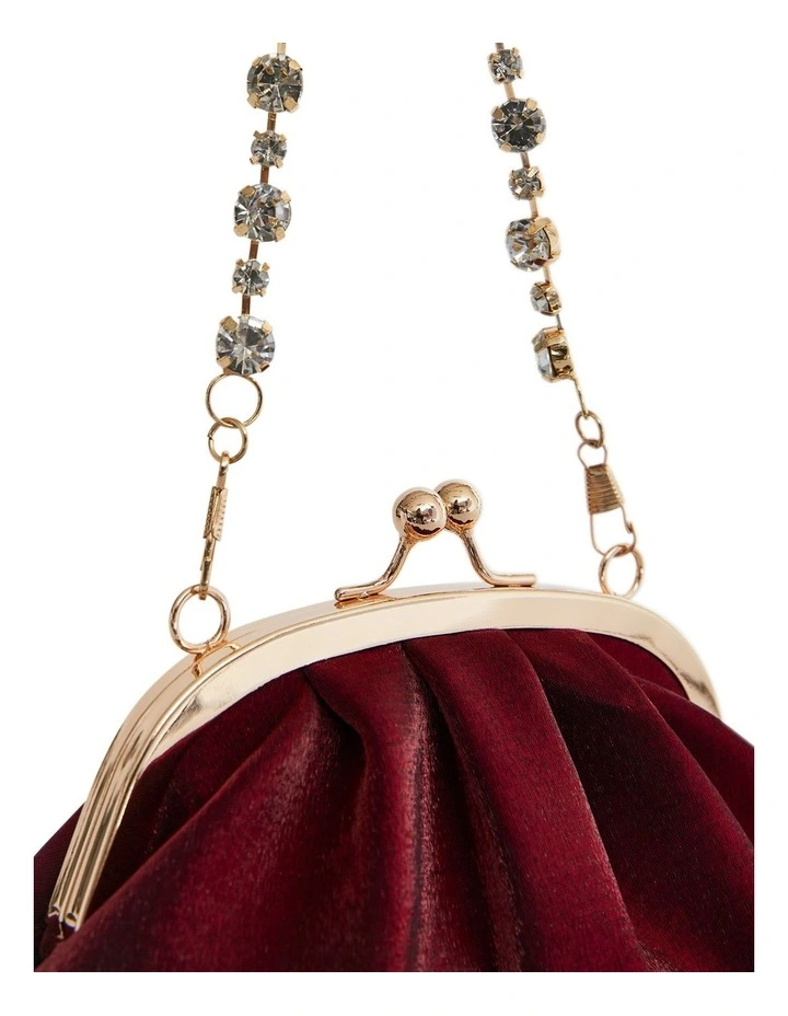 Elsbeth Bags in Bordeaux Metallic Shine image 3