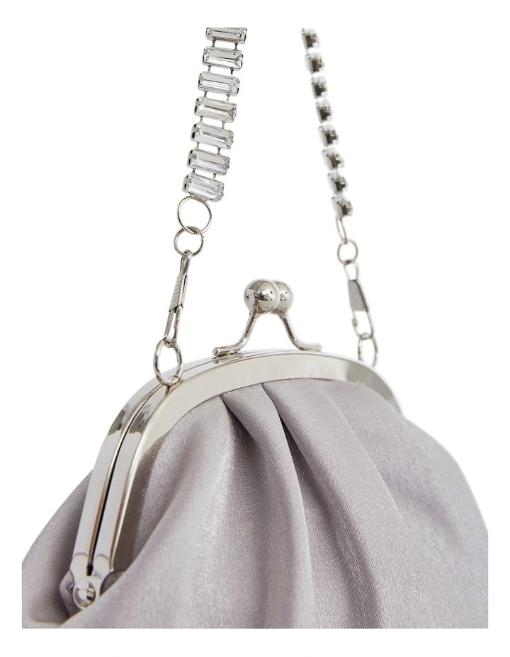 Elsbeth Bags in Silver Metallic Shine image 3