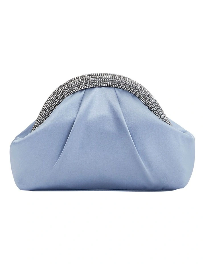 Jane Bags in Icy Blue Satin image 1