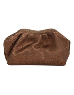 Zayla Bags in Bronze Metallic