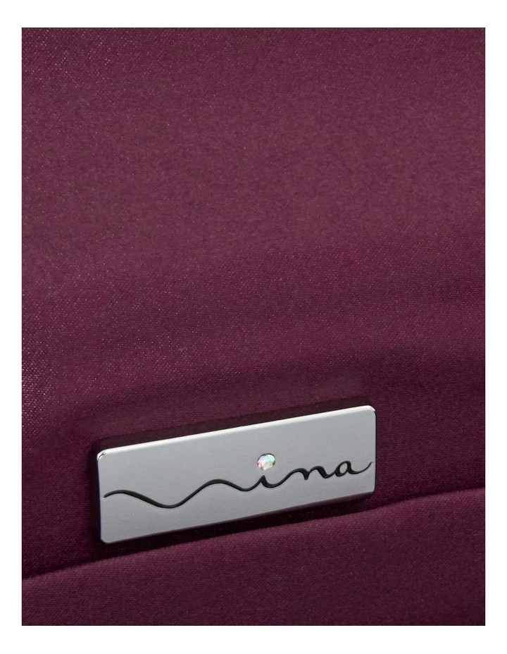 Aurella Evening Bag in Bordeaux image 3