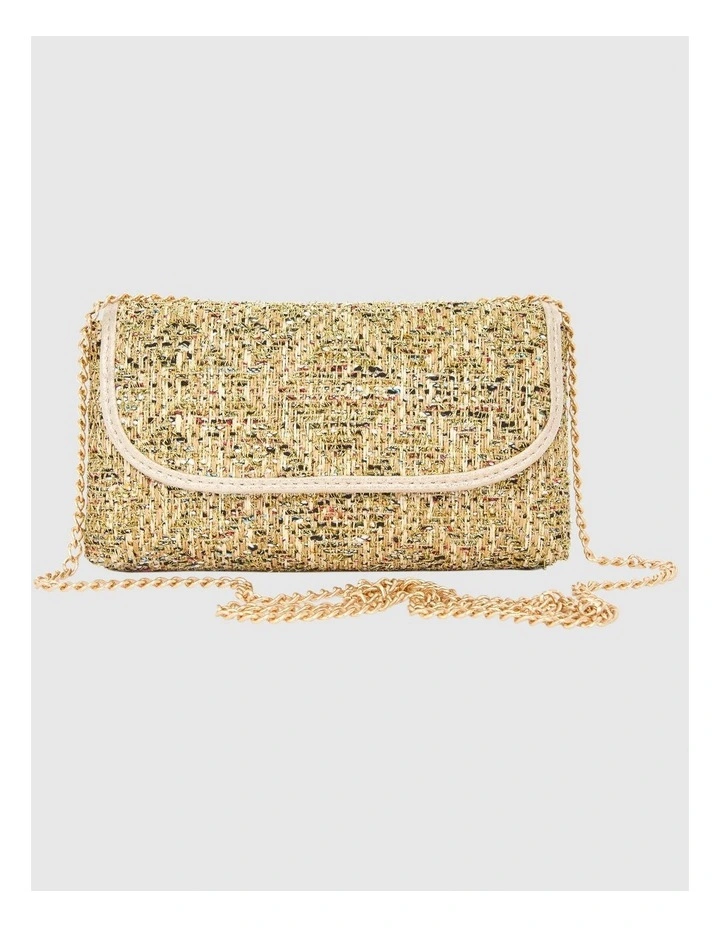 Cerise Evening Bag in Gold Multi image 2
